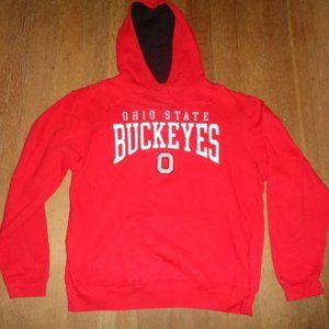 Ohio State University Team Hoodie, Authentic Apparel, Size Large